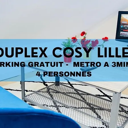 Lägenhet Superbe En Duplex Cosy - Parking Gratuit Lille